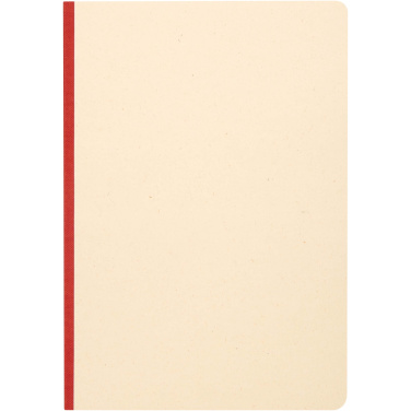 Logo trade promotional giveaway photo of: Liliana A5 sugarcane and RPET soft cover notebook