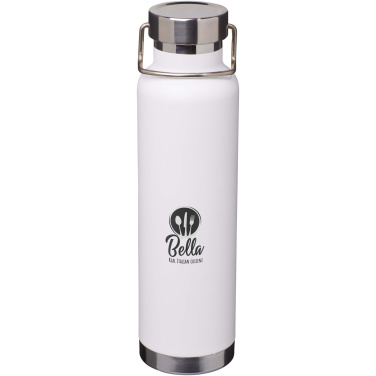 Logo trade business gifts image of: Thor 650 ml RCS recycled stainless steel copper vacuum insulated water bottle