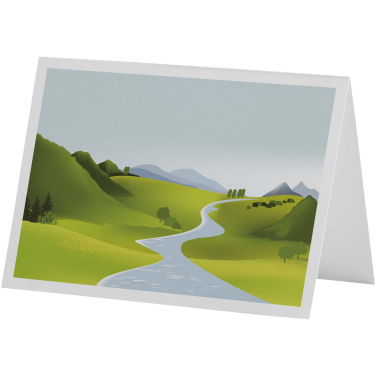 Logo trade promotional gifts picture of: Herald A6 greeting card