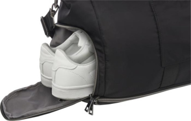 Logo trade advertising products picture of: Rhine GRS recycled expandable duffel bag 35L