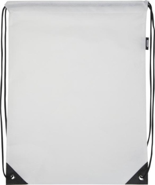 Logotrade promotional item image of: Evergreen GRS recycled non-woven drawstring bag 5L