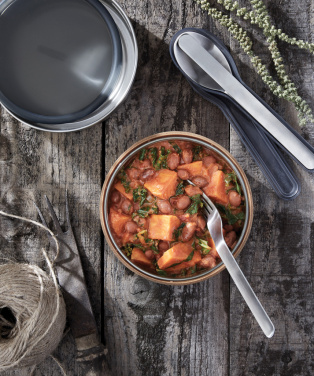 Logotrade promotional giveaway image of: Black+Blum Glass Lunch Bowl 750ml