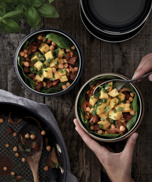 Logo trade promotional giveaways image of: Black+Blum Glass Lunch Bowl 750ml