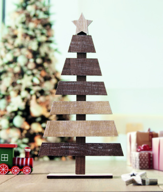 Logotrade business gifts photo of: Wooden Christmas tree
