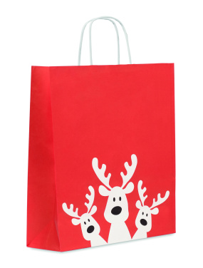 Logo trade corporate gifts image of: Gift paper bag large