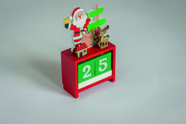 Logo trade promotional merchandise photo of: Christmas countdown calendar