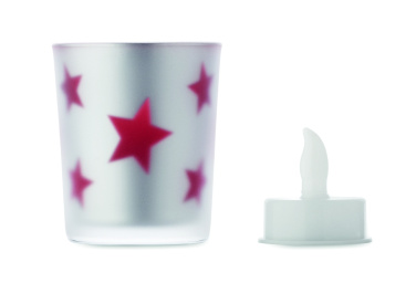 Logo trade promotional giveaways picture of: LED tea light candle