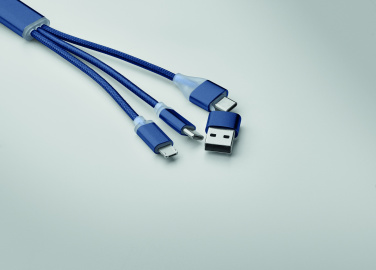Logo trade promotional giveaway photo of: 4 in 1 charging cable type C