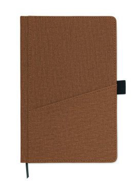 Logotrade promotional item image of: A5 notebook PU front pocket