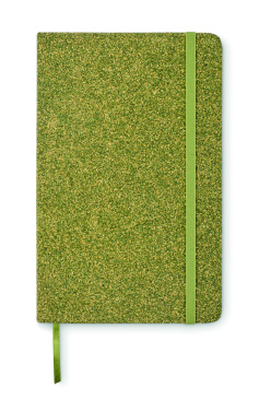 Logo trade promotional gifts picture of: A5 notebook with hard cover