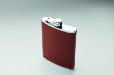 Logotrade promotional giveaway image of: Slim hip flask 200 ml