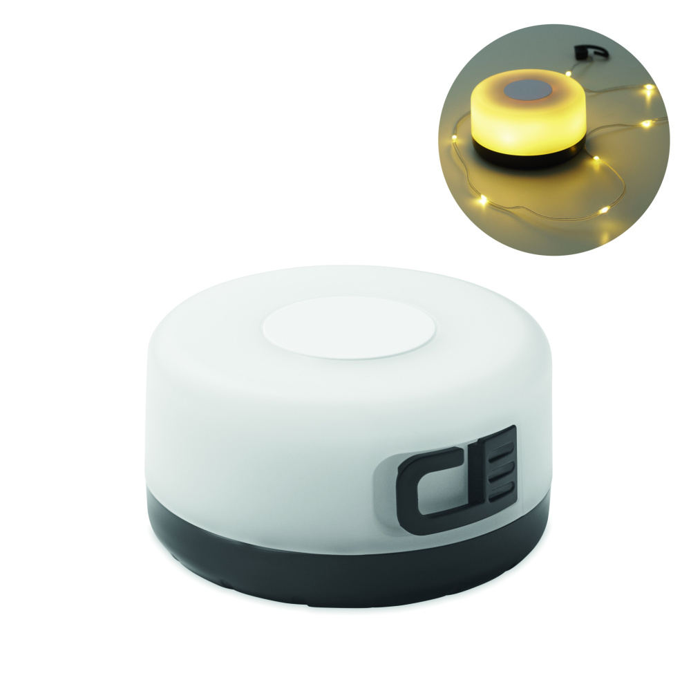 Logo trade advertising products image of: Retractable LED string light