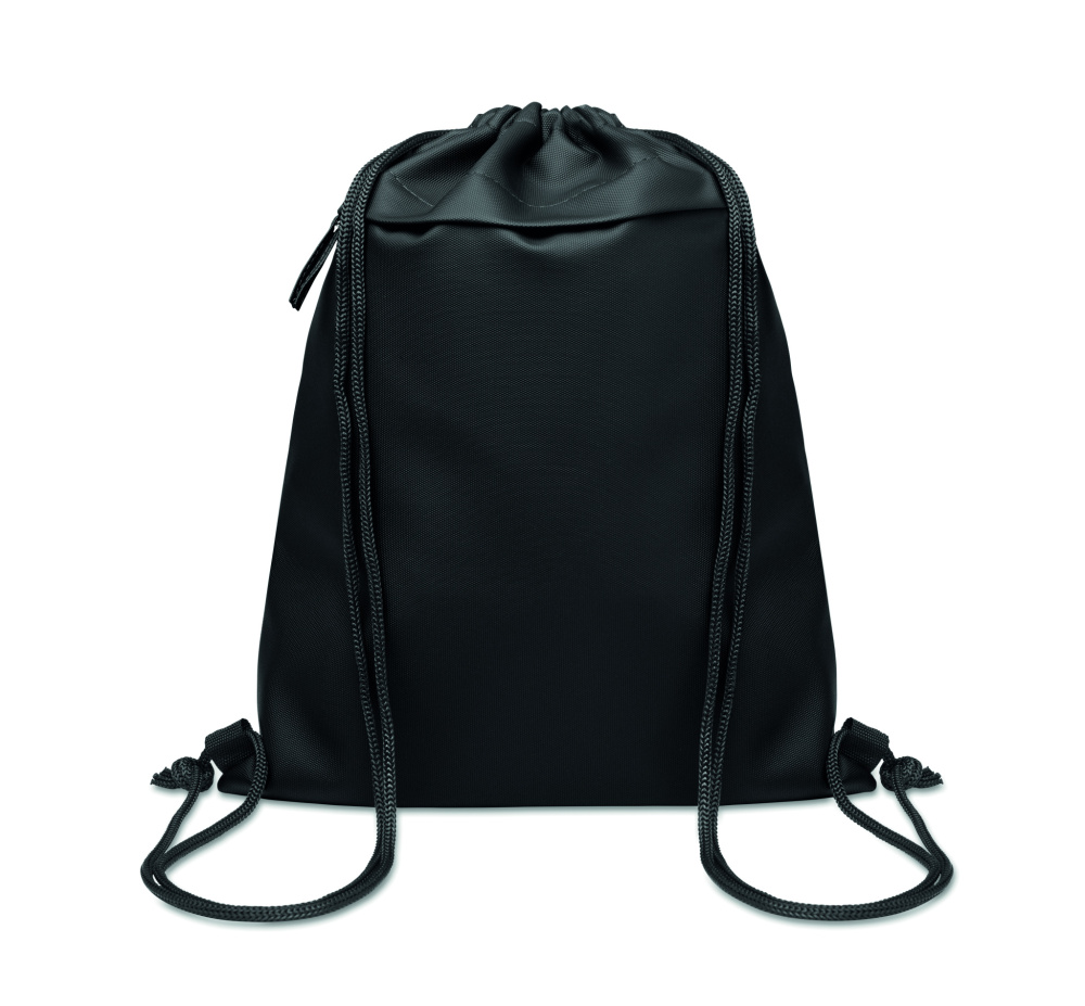 Logotrade promotional products photo of: Drawstring bag in 600D RPET