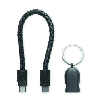 Logotrade promotional items photo of: Key ring loop cable type-C