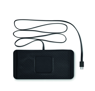 Logo trade corporate gift photo of: Pad car wireless charger 15W