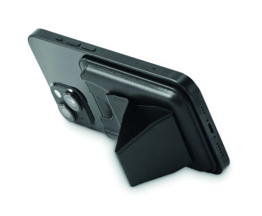 Logo trade promotional item photo of: Magnetic PU cardholder