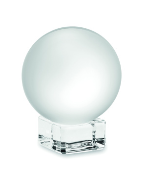Logotrade business gift image of: Glass round award