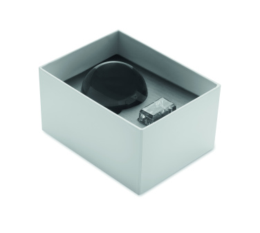 Logo trade promotional product photo of: Glass round award