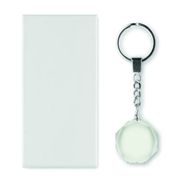 Logotrade corporate gift picture of: Glass round award key ring