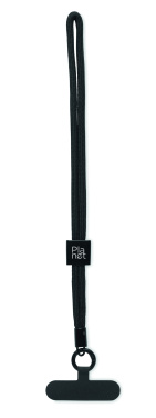 Logo trade advertising products picture of: RPET phone wrist cord