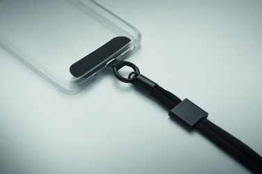 Logo trade promotional gift photo of: RPET phone wrist cord