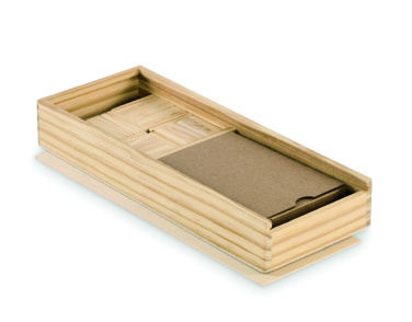 Logotrade promotional merchandise picture of: Domino and cards set