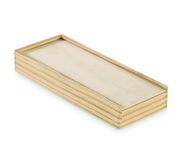 Logo trade corporate gifts image of: Domino and cards set