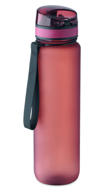 Logo trade promotional merchandise photo of: Sports water bottle RPET 1L