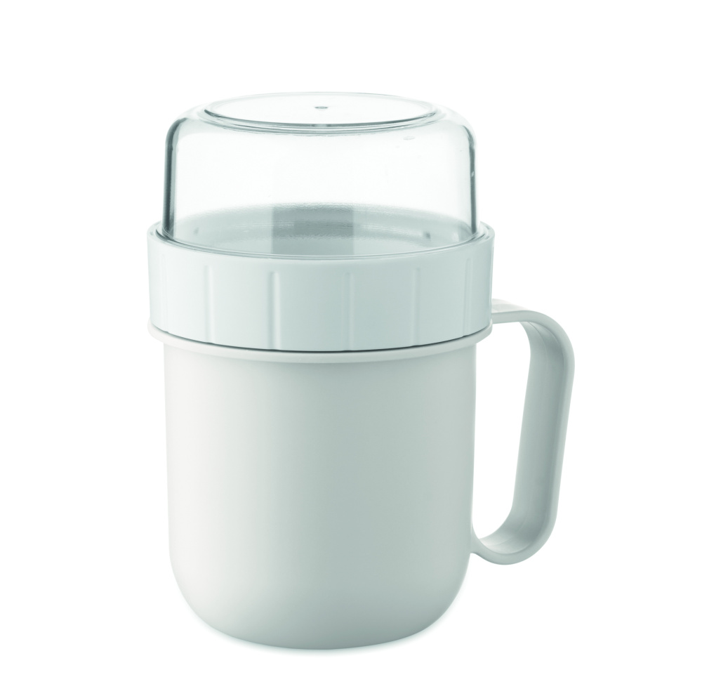 Logo trade corporate gifts picture of: On the go cup in PP 450 ml