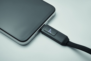 Logo trade promotional items image of: 60W charging cable keyring