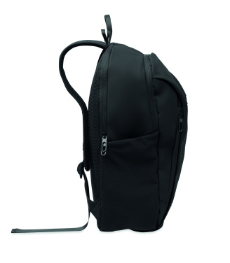 Logo trade advertising products image of: 15" soft PU laptop backpack