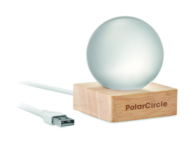 Logotrade promotional product image of: LED glass ball