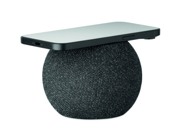 Logotrade corporate gift picture of: 15W wireless charger speaker