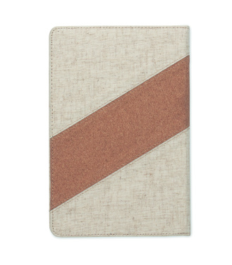 Logo trade promotional merchandise photo of: A5 notebook with 15W charger