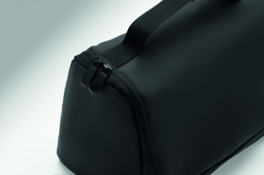 Logo trade promotional merchandise image of: Cosmetic hanging bag in PU