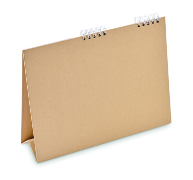 Logotrade promotional item picture of: Desk calendar with memo pad