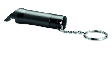 Logotrade promotional gift image of: Metal torch key ring Ylivieska