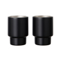 VINGA Nagano RCS  recycled SS mugs, set of 2, black