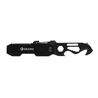 Logotrade promotional product image of: Gear X foldable EDC tool with carabiner and parcel cutter