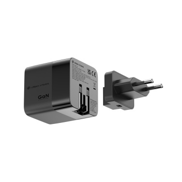 Logotrade promotional gift image of: Urban Vitamin Mendocino 65W GaN charger retractable cable