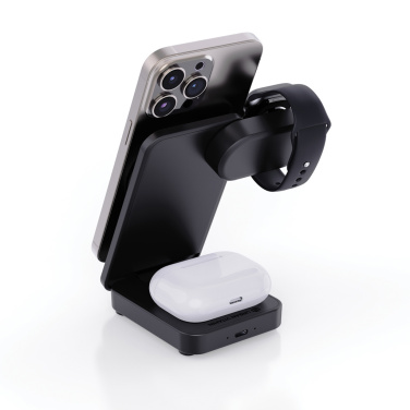 Logotrade business gifts photo of: Urban Vitamin Arcadia RCS rplastic 15W 3in1 magnetic charger