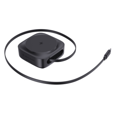 Logo trade promotional merchandise picture of: Urban Vitamin Goleta 2-in-1 15W magnetic wireless charger