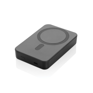 Logotrade promotional item image of: Amporia RCS recycled plastic 10.000mAh magnetic powerbank