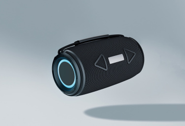 Logo trade promotional products image of: Prisma RCS recycled plastic IPX 4 waterpoof 16W speaker