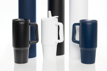 Logotrade promotional giveaway image of: Embrace Leakproof RCS recycled stainless steel tumbler 900ml