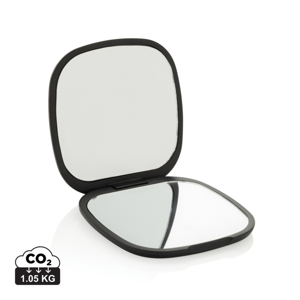 Logotrade promotional gift image of: Reflecta RCS recycled plastic make-up mirror