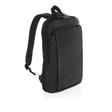Logo trade promotional giveaway photo of: Flexpack Aware™ RPET Expandable Slim 15.6" Laptop Backpack