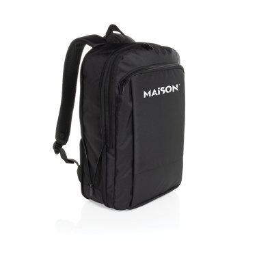 Logo trade promotional item photo of: Flexpack Aware™ RPET Expandable Slim 15.6" Laptop Backpack