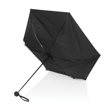 Logo trade business gifts image of: 19.5" Aware™ RPET super mini manual 190T Pongee umbrella