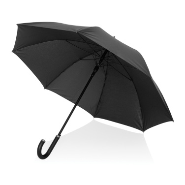 Logotrade corporate gift picture of: Swiss Peak Vero Aware™ RPET 25” umbrella w luxe handle